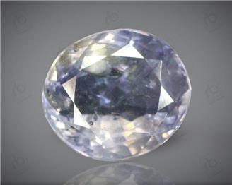 Natural White Sapphire Certified 3.72 CT ( 102649 )